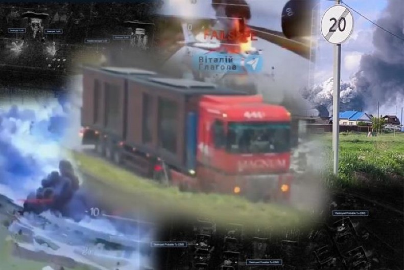 AUU, KAKVA SNIMAK! NOVI KADROVI POČETKA "PAUKOVE MREŽE": Rusi nisu mogli ni da posumnjaju da je ovo ukrajinski SBU (VIDEO)