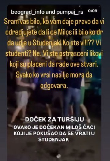 "VI STUDENTI? VI STE OSTRAŠĆENI LIKOVI PLAĆENI DA OVO RADITE!" Zorana Mihajlović oštro reagovala na napad blokadera na Pavlovića