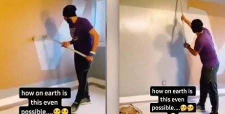 OVAKO SE TO RADI Momak oduševio milione - Uspeo je da okreči ceo zid za samo 30 sekundi, evo u čemu je caka