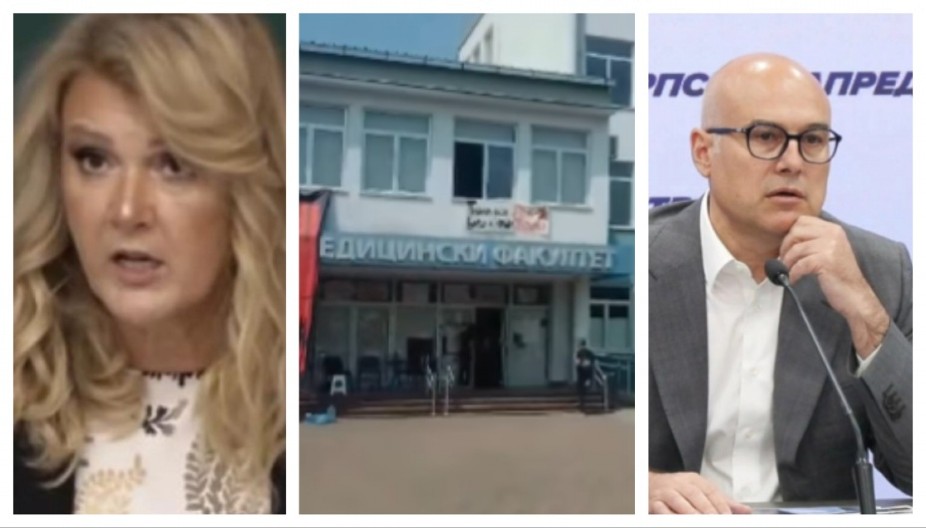 PRALI SU NOVAC PREKO STUDENTSKIH ORGANIZACIJA, NEMA VEZE SA BLOKADAMA Lider SNS Vučević o hapšenju dekanke Medicinskog fakulteta u Novom Sadu