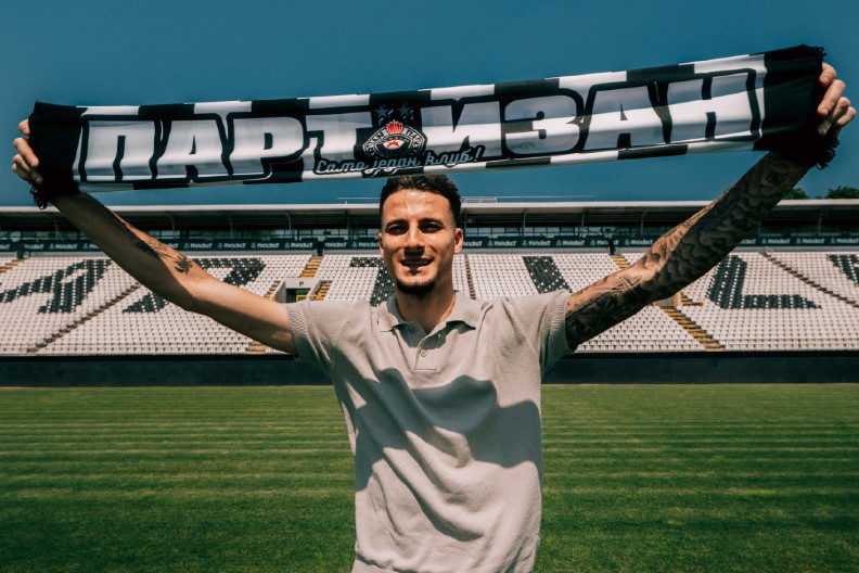 POTPISAO NA ČETIRI GODINE Prvo pojačanje za Partizan u letnjem prelaznom roku