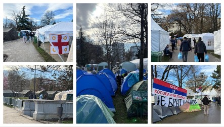 SPREMAJU KRVOPROLIĆE NA VIDOVDAN: Blokaderi najavili “oslobađanje Ćacilenda” metlama i šlemovima! (FOTO)