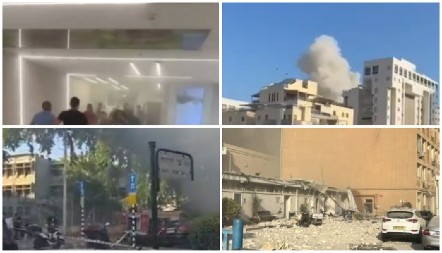 DIREKTAN UDAR NA BOLNICU Jezivi snimci iz Izraela prikazuju najteže scene od početka rata (FOTO/VIDEO)