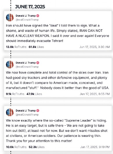 TRAMPOVIH 12 OBJAVA ZA 12 DANA RATA: Kako je predsednik SAD „tvitovao“ mir na Bliskom istoku