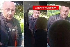 EKSKLUZIVNO! Brutalan napad na poštenog domaćina u Kosjeriću: Evo crno na belo kako blokader presreće Radovana Božovića (VIDEO)