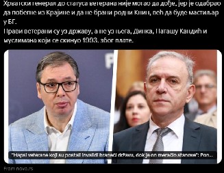 TERZIĆ RASKRINKAO PONOŠA: Nije branio Knin, već mastiljario u Beogradu, PRAVI VETERANI su uz državu!