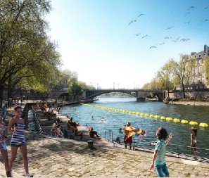 UŽIVANJE U KUPAĆEM NA OBALAMA SENE U Parizu se ovog leta otvaraju 3 kupališta - besplatna su i prelepa
