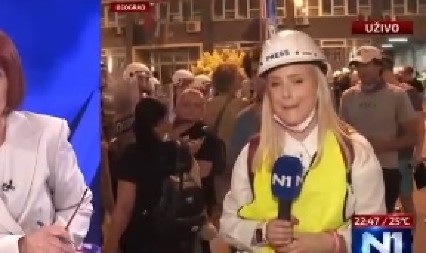 HAOS MEĐU BLOKADERIMA! Žaklina Tatalović na udaru - nije dobar reporter!