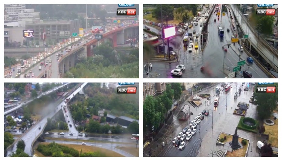 KRKLJANAC NA BEOGRADSKIM ULICAMA Kiša napravila haos, ovuda vozila MILE  - TE TAČKE OBIĐITE (FOTO)