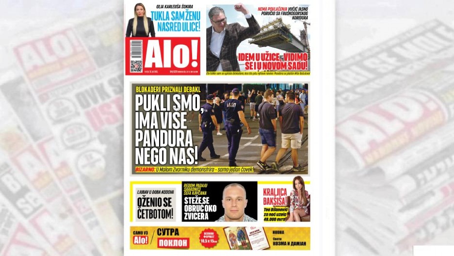 PUKLI SMO, IMA VIŠE PANDURA NEGO NAS! Blokaderi priznali debakl