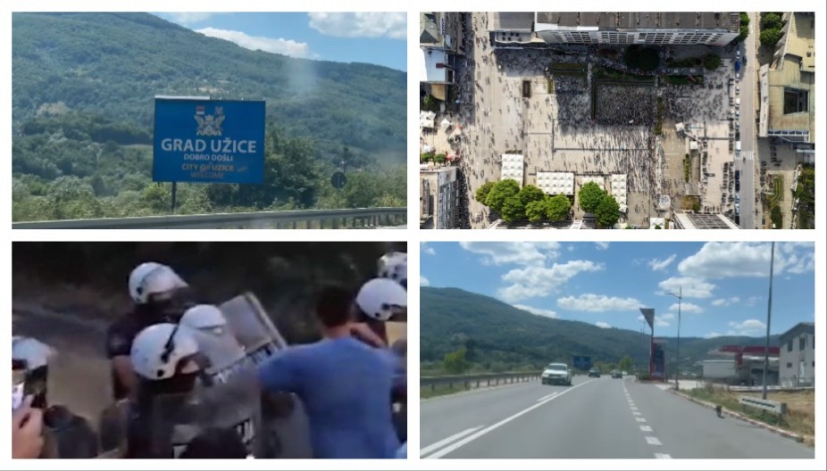 EVO KOLIKO JE TAČNO BLOKADERA U UŽICU - I TO IZ CELE SRBIJE Svi došli Vučićevim "nebezbednim" autoputem - KAKVI LAŽOVI, NEMA DALJE