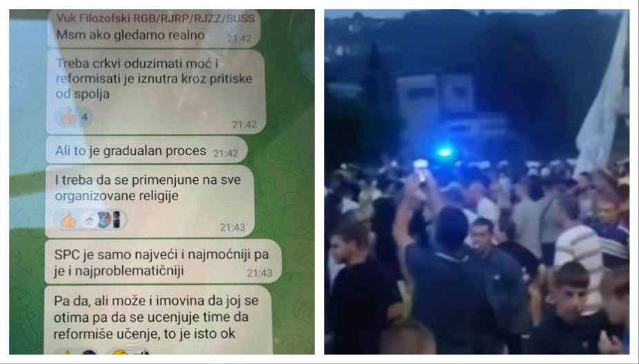 "CRKVI TREBA UZETI MOĆ I REFORMISATI JE IZNUTRA" Osvanula prepiska blokadera, gura ih Lompar koji bi sutra Srbiju uveo u rat
