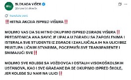 SVAKA JOJ ČAST! Izbacila blokadere iz Višera, oni zakukali na mrežama, ali su ih građani oduvali!