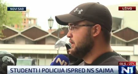 DEBAKL ZGUBIDANA U NOVOM SADU! Blokader priznao: Propao im plan da spreče studentima polaganje ispita (VIDEO)