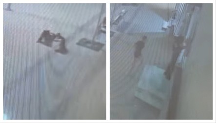 DVE ZGUBIDANKE SE VALJAJU, PUZE, PA KREĆU U NAPAD Isplivao snimak demoliranja prostorija SNS u Smederevskoj Palanci (VIDEO)