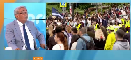 IDEOLOG BLOKADERA ČEDOMIR ČUPIĆ PRETI: NATO može potpuno da nas "zgazi" ako Vučić ne pristane na naše ucene! (VIDEO)