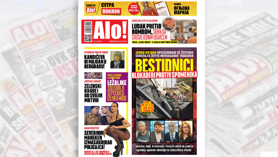 BESTIDNICI! BLOKADERI PROTIV SPOMENIKA Opozicionari se žestoko ogrešili o žrtve novosadske tragedije