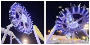 STRAVIČAN SNIMAK! SPRAVA U ZABAVNOM PARKU SE POLOMILA I SRUŠILA Odjekuju vrisci, povređeno desetine osoba (VIDEO)