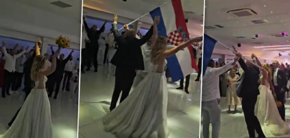 GOSTI SKAČU DOK SE POZIVA NA KLANJE SRBA! Grozota na svadbi u Hrvatskoj (VIDEO)