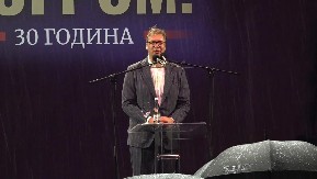 "SRAM VAS BILO, BARABE!! Vučić zagrmeo na obeležavanju Dana sećanja stradalih i prognanih Srba u Oluji! NEĆEMO DA BUDEMO SLUGE I PODANICI