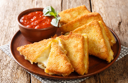 POHOVANI TROUGLIĆI SA MOCARELOM Bićete siti satima, a tope se u ustima