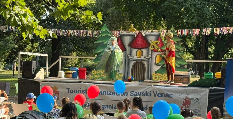 ZABAVNE RADIONICE ZA NAJMLAĐE:  „Dečje letnje igre” do 31. avgusta na Savskom vencu