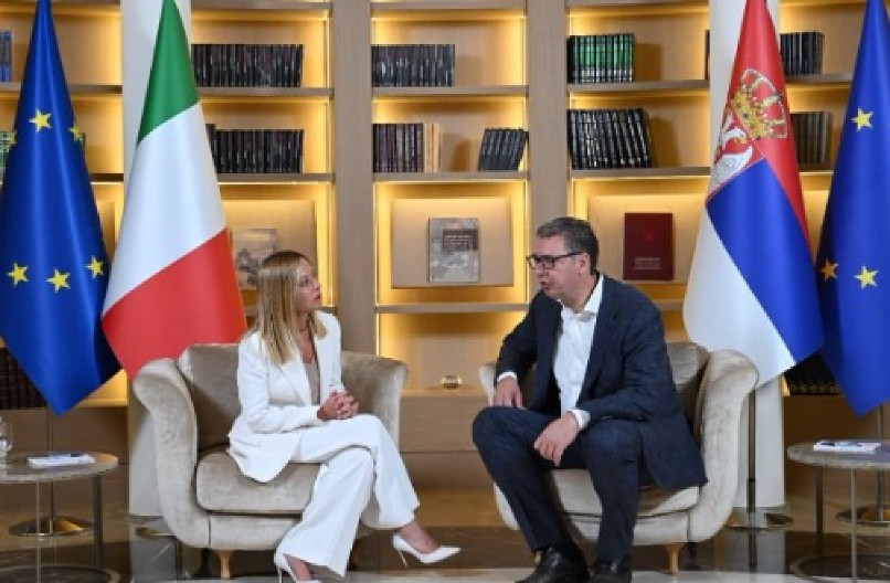 VUČIĆ I MELONI O EXPO 2027: Simbol zajedništva i prijateljstva dve zemlje