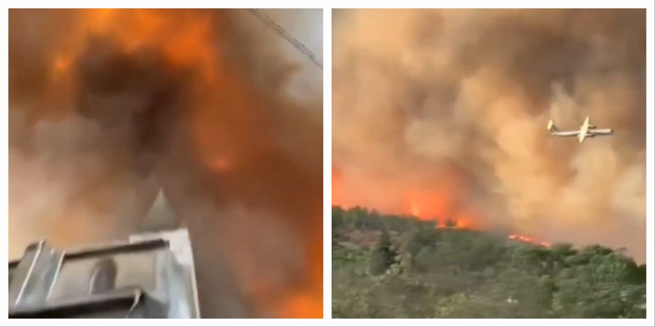 APOKALIPTIČNE SCENE, GORE NEBO I ZEMLJA! Ima mrtvih i povređenih, stravičan požar divlja u Francuskoj (VIDEO)