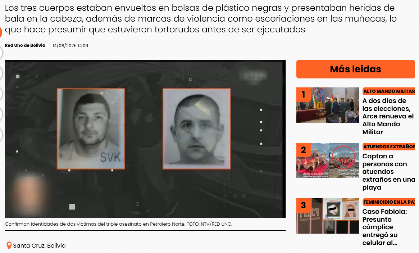 SUMNJAJU DA U BOLIVIJI IMA JOŠ SEDAM TELA Policija istražuje moguću vezu između dve otmice sa ovim trostrukim ubistvom Srba