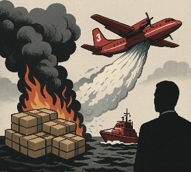 ŠVERC CVETAO, DRŽAVA PROPADALA: Pola milijarde evra u dimu – a mogli da imaJU flotu za gašenje požara!