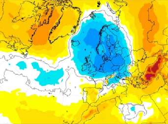 DOLAZI NAM STRAŠNI POLARNI VRTLOG IZ EVROPE Na jedan dan će biti baš vrelo, a onda sledi OGROMNA promena