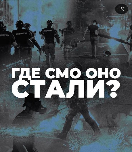 BLOKADERI NAJAVLJUJU NOVO NASILJE! Krvoločnom objavom na mrežama pozivaju na napad na policiju! Žele da izazovu građanski rat!