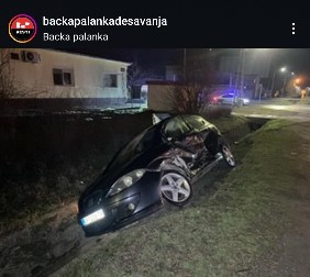 PIJANI VOZAČ SLETEO S PUTA, STRADAO SUVOZAČ Stravična tragedija kod Požarevca