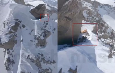 LEDENI PAKAO NA 7.150 METARA Ruskinja sa slomljenom nogom zaglavljena na Vrhu pobede, operacija spasavanja prekinuta (FOTO)