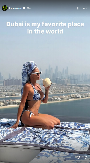 VRELI SNIMCI KARLEUŠE IZ DUBAIJA Fanovi u šoku dok igra u bikiniju na vrhu hotela! (VIDEO)
