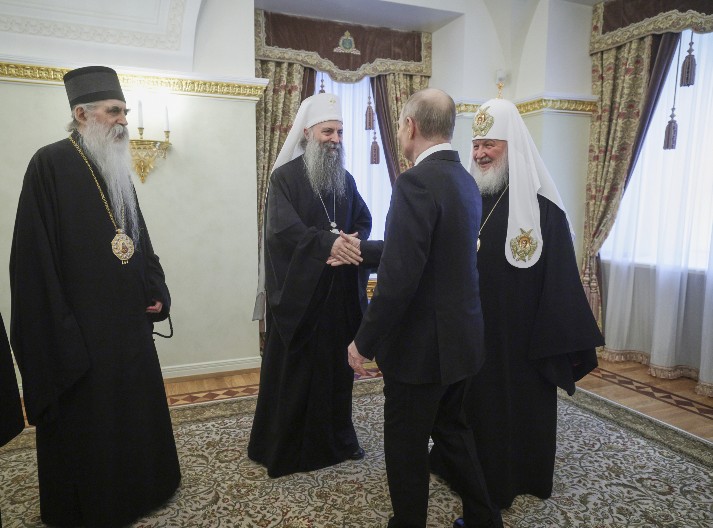"NEKA SVAGDA BUDE UZ VAS" Patrijarh Porfirije poslao poruku Vladimiru Putinu