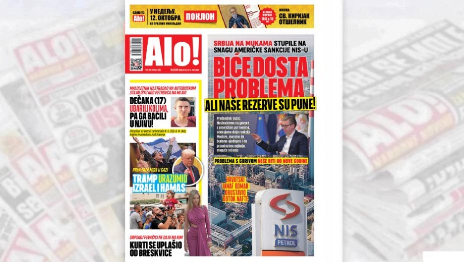 BIĆE PROBLEMA, ALI NAŠE REZERVE SU PUNE! Stupile na snagu američke sankcije NIS-u