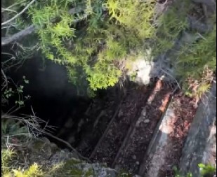 ŠETAO JE ŠUMOM I NAIŠAO NA NEŠTO JEZIVO Kad je video kuda vode stepenice, sledio se od straha! (VIDEO)