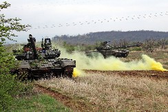 VOJSKA SRBIJE SE AKTIVIRALA KOD PARAĆINA Izvedeni tenkovi u akciju