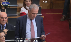 "ZABOGA, IZVADITE RUKU..." Skandalozno ponašanje Zdravka Ponoša usred Skupštine, SVI GA OPOMINJU (FOTO)