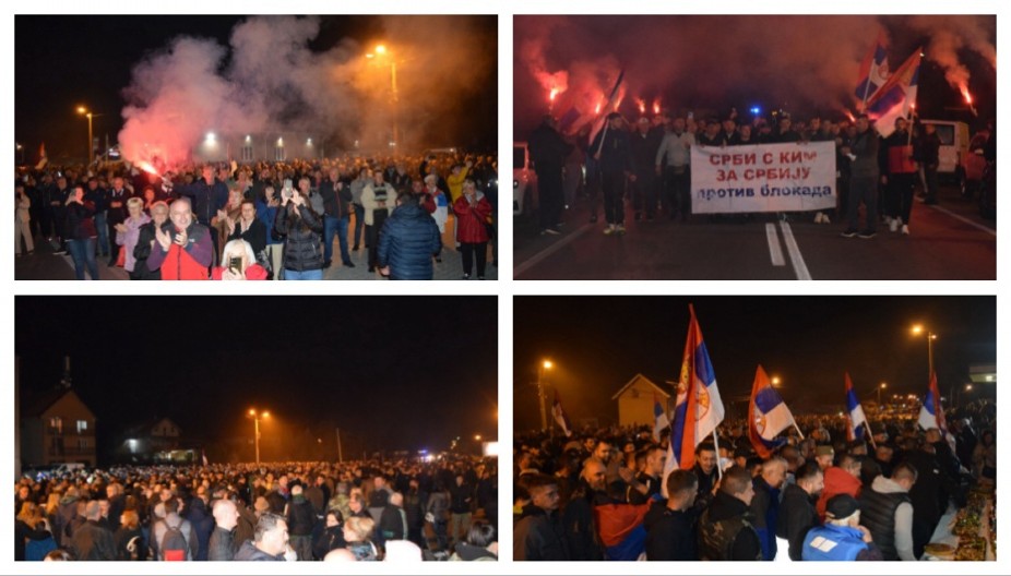 DOMAĆINSKI DOČEK U MELJAKU ZA PEŠAKE HEROJE Na ovaj put smo krenuli da pokažemo da smo za slogu i mir i našu državu Srbiju!