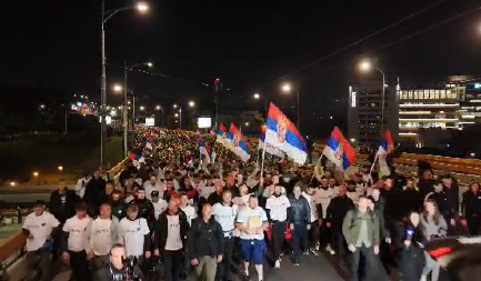 NEMA KRAJA KOLONI LJUDI! Beograd krcat, svi izašli na ulice protiv blokada: Dočekuju ponosno Srbe sa KiM! (VIDEO)