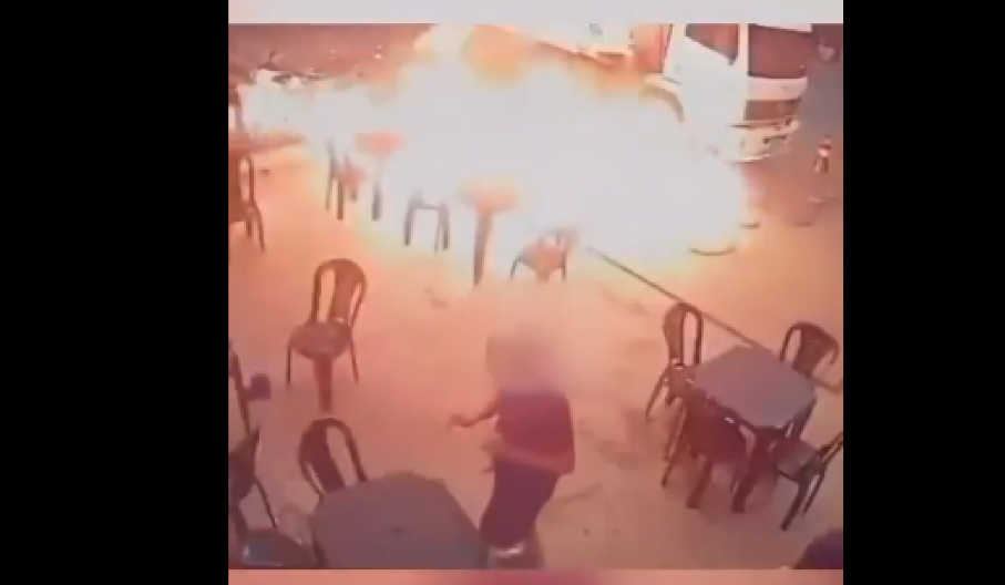 BLISKI SUSRET SA SMRĆU! Drama na benzinskoj stanici – plamen iz cigarete mogao je sve da proguta! (VIDEO)