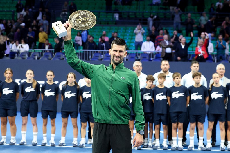 Novak Đoković osvojio 101. titulu u karijeri