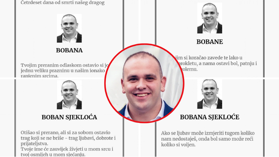"PUT KOJIM SI KORAČAO ZAVEDE TE U ZAMKU PROKLETU" 40 dana od likvidacije Bobana Sjekloće