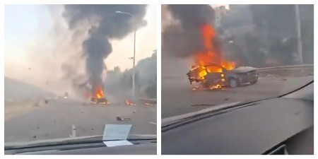 NOVI NAPAD IZRAELSKE VOJSKE U LIBANU Dron pogodio auto, pojavio se snimak (VIDEO)