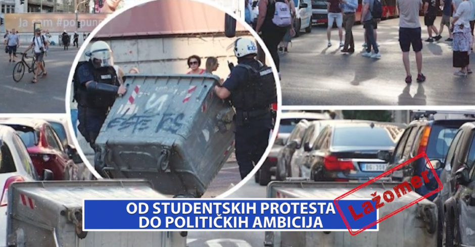LAŽOMER: OD STUDENTSKIH PROTESTA DO POLITIČKIH AMBICIJA (VIDEO)
