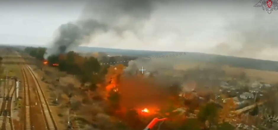 MASAKR UKRAJINSKE PEŠADIJE! Rusi uništili čitavu kolonu – sve eksplodiralo! (VIDEO)