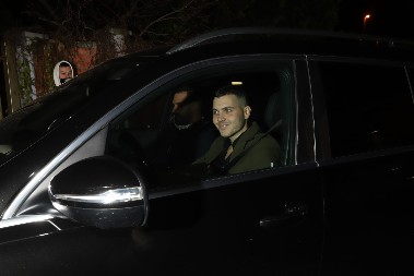 FILIP I VIKTOR ŽIVOJINOVIĆ STIGLI NA SLAVU KOD BRENE Sa njima u kolima bila i ona, svi se pitaju gde je Prijovićka (VIDEO)