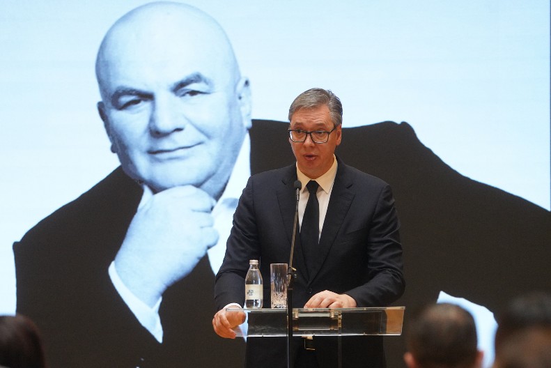 VUČIĆ NA KOMEMORACIJI DRAGANU MARKOVIĆU PALMI Ostavio je neizbrisiv trag u srpskom javnom životu i politici